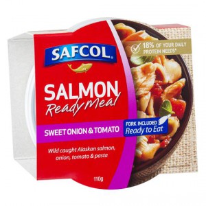 Safcol Sweet Onion & Tomato Salmon Meal