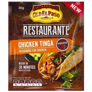 Old El Paso Restaurante Chicken Tinga Seasoning