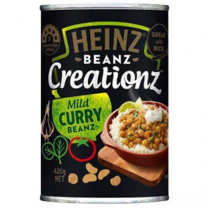 Heinz Creations Mild Curry Beanz