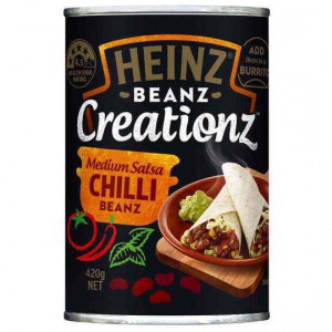 Heinz Creations Salsa Chilli Beanz