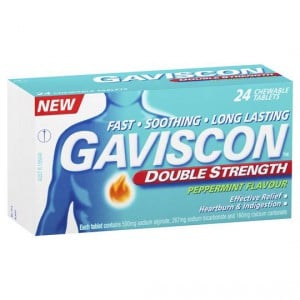 Gaviscon Double Strength Tablets Peppermint