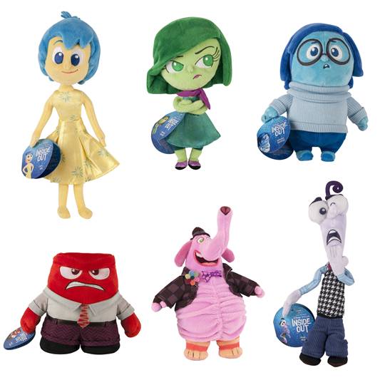 Inside out best sale plush toys