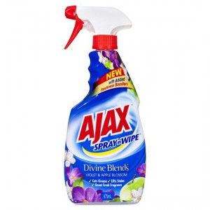 Ajax Spray N Wipe Devine Blends Violet & Apple Blossom