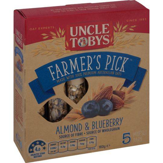 Uncle Tobys Almond Berry Farmers Pick