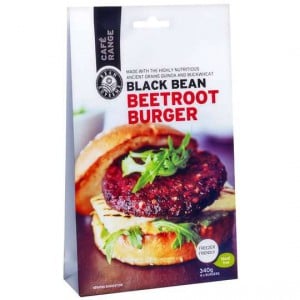 Bean Supreme Black Bean & Beetroot Burger