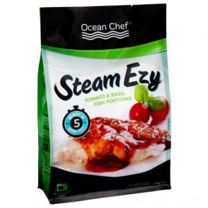 Ocean Chef Steam Ezy Natural Fish Portions With Tomato & Basil Sauce