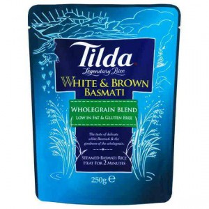 Tilda White & Brown Basmati Rice Wholegrain Blend