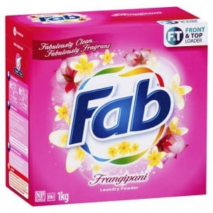 Fab Frangipani Front & Top Loader Laundry Powder
