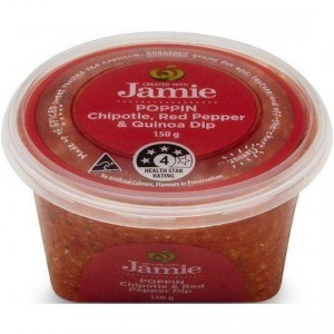 Created With Jamie Poppin Chipotle Red Pepper & Quinoa Dip