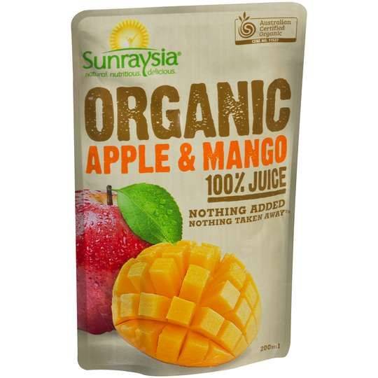 Sunraysia Organic Apple & Mango Juice