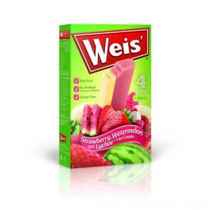 Weis Ice Cream Strawberry Watermelon