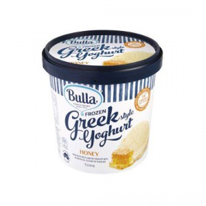Bulla Frozen Greek Yoghurt Honey
