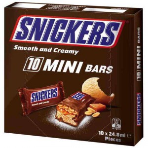 Snickers Ice Cream Bars Minis