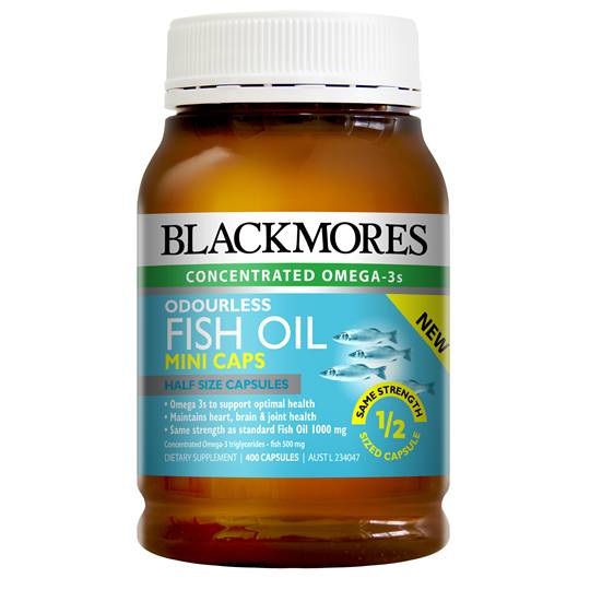 Blackmores Fish Oil Mini Odourless