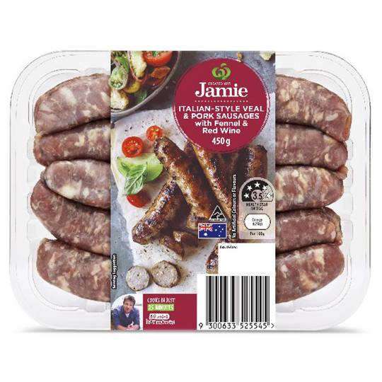 Created With Jamie Italian Veal & Pork Sausages