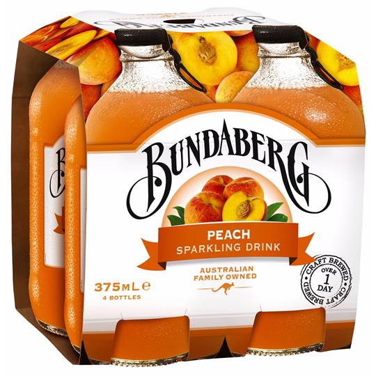Bundaberg Peach Sparkling Drink