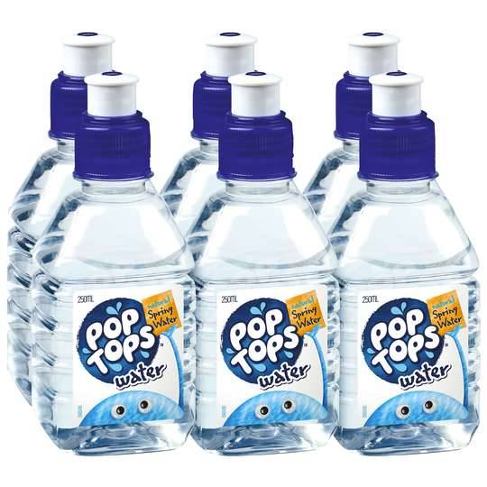 Pop Tops Water (6x250ml)