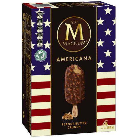 Streets Magnum Americana Ice Cream Peanut Butter Crunch