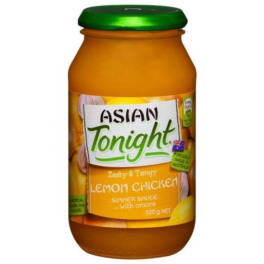 Asian Tonight Simmer Sauce Lemon Chicken