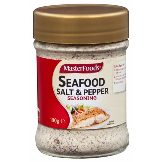 Masterfoods Seafood Salt & Pepper Seasoning