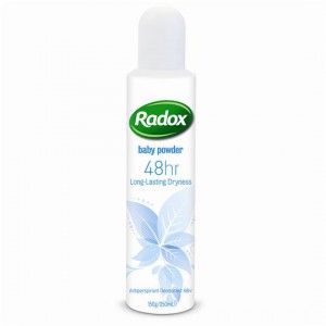Radox Women Antiperspirant Deodorant Spray Baby Powder