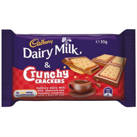 Cadbury Dairy Milk & Crunchy Crackers