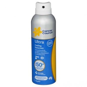 Cancer Council Ultra Cooling Spf 50+ Aerosol Spray Lotion