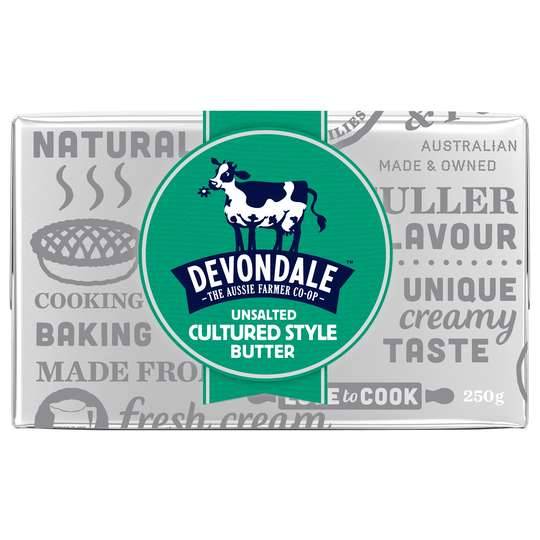 Devondale Cultured Style Unsalted Butter