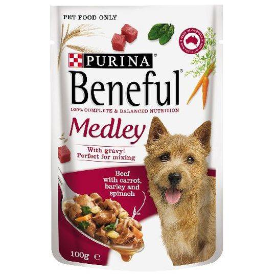 Beneful Beef Medley Pouch