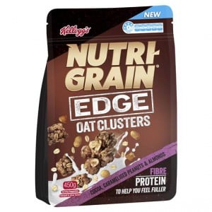 Nutri Grain Edge Cocoa Caramelised Peanuts & Almonds
