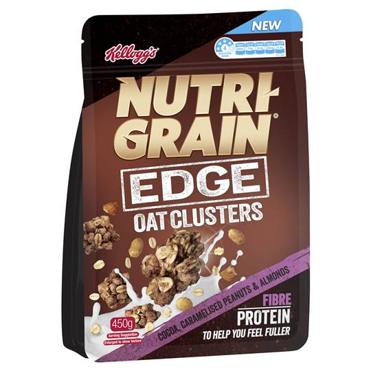 Nutri Grain Edge Cocoa Caramelised Peanuts & Almonds