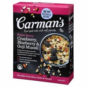Carman's Super Berry Museli