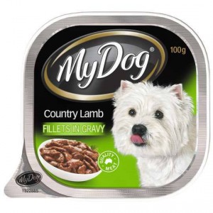 My Dog Adult Dog Food Classic Lamb Fillets In Gravy