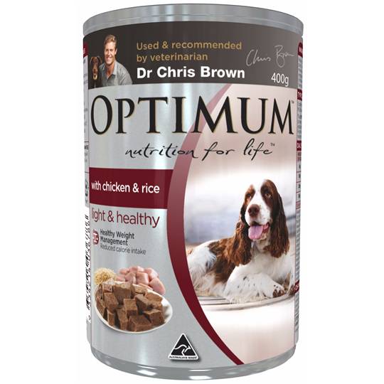 Optimum Adult Dog Food Light & Healthy Chicken & Rice