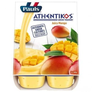 Pauls Athentikos Greek Yoghurt Juicy Mango