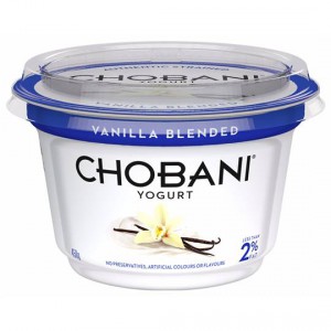 Chobani Vanilla Blended Yoghurt