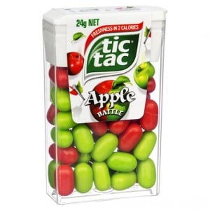 Tic Tac Apple Battle