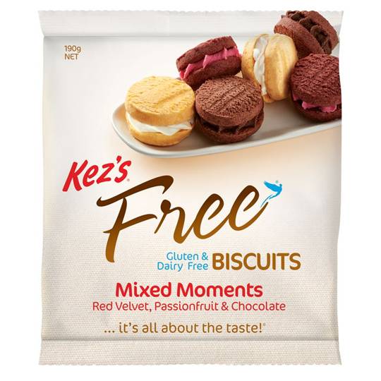 Kez's Gluten Free Mixed Moments