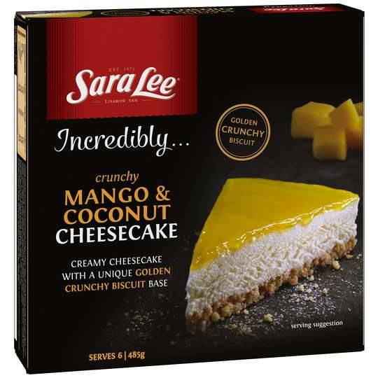 Sara Lee Cheesecake Crunchy Mango & Coconut