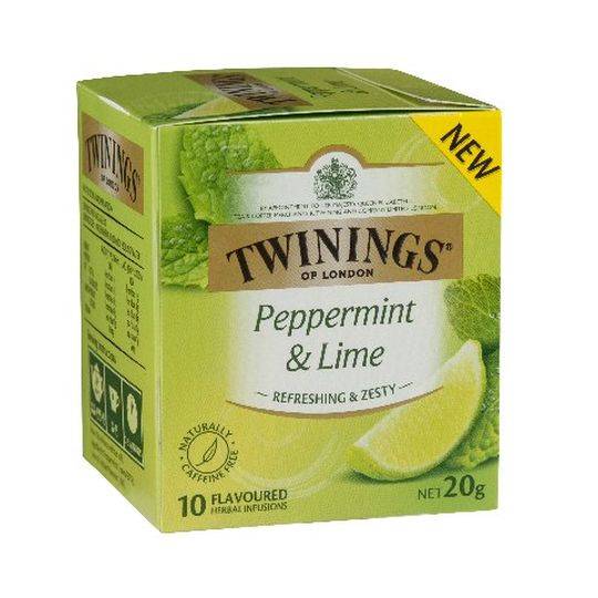 Twinings Peppermint & Lime Tea Bags