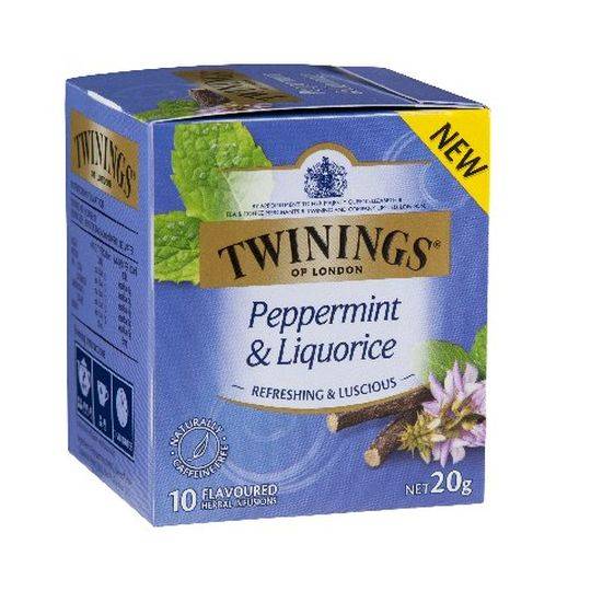 Twinings Peppermint & Liquorice Tea Bags