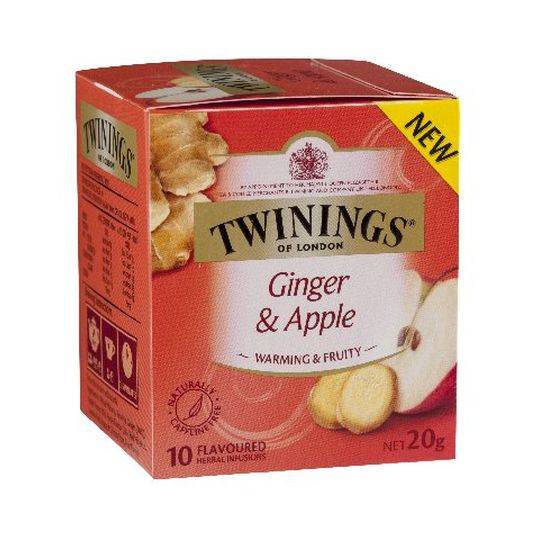 Apple & Cinnamon Twist Herbal Tea/Infusion 20 Tea Bags London Fruit  & Herb Co | eBay