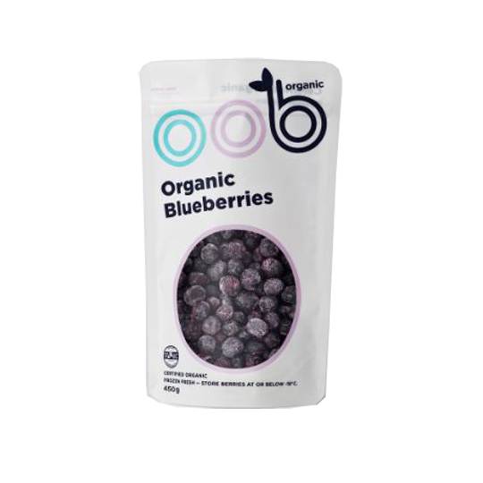 Oob Organic Frozen Blueberries