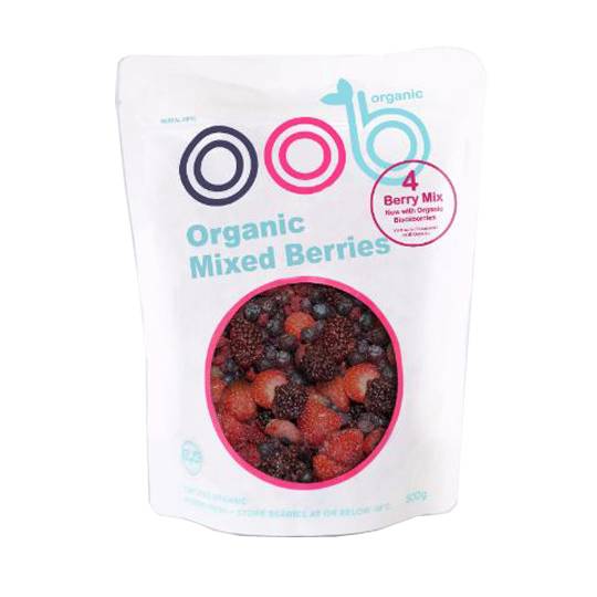 Oob Organic Frozen Mixed Berries
