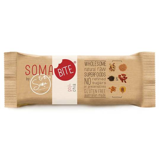 Soma Organics Soma Bites Goji & Chia