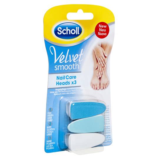 Scholl Velvet Smooth Nail Care Heads