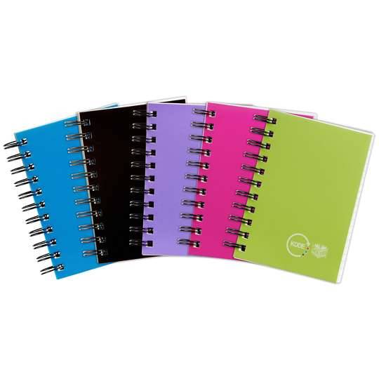 Spirax Solid Notebook 148x105mm Assorted Colours