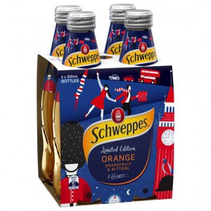 Schweppes Lost In London Orange Grapefruit & Bitters