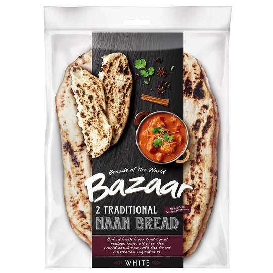 Bazaar Naan Bread Plain