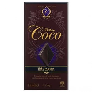 Cadbury Coco Dark Chocolate 86% Dark Cocoa